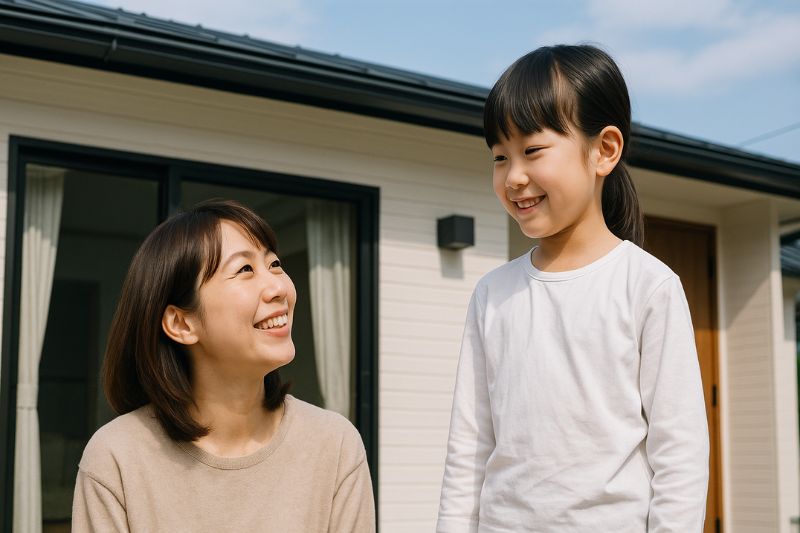 家族が笑顔でつながる平屋の暮らし