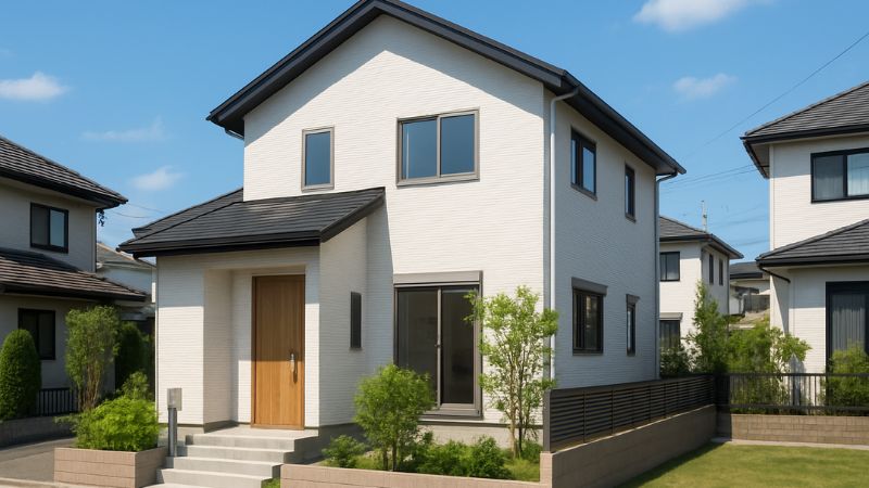 首都圏の整備された住宅街に建つ資産価値の高い戸建て住宅