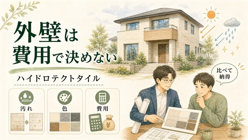 一条工務店のハイドロテクトタイルは後悔する？メリット・デメリットと費用を徹底解説 