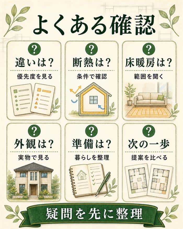 グランスマート検討時のよくある疑問整理図