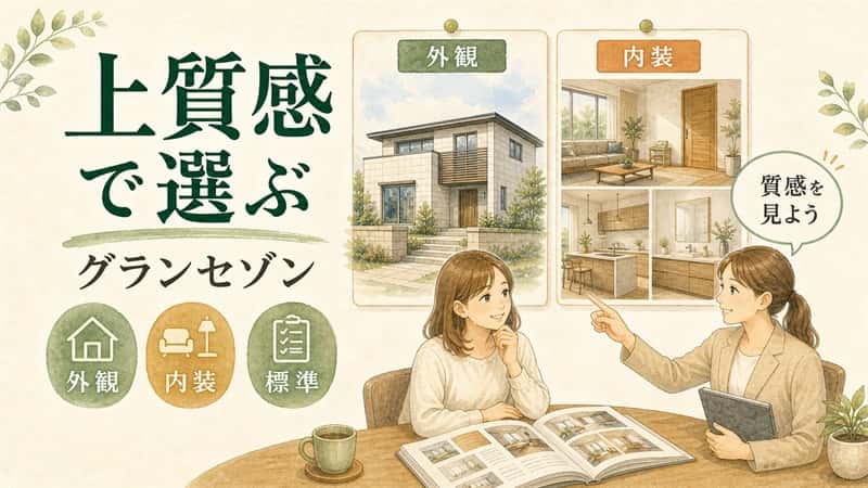一条工務店のグランセゾンは重厚感と内装デザインが魅力 