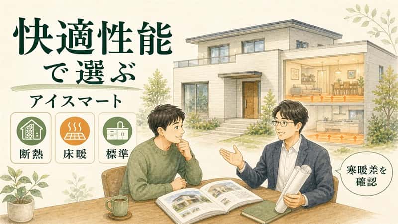 一条工務店アイスマートが向く人・向かない人を特徴から見る 