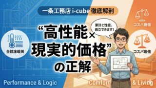 アイ・キューブの坪単価・性能・後悔ポイントまで徹底解説｜一条工務店のコスパ住宅は買いか？ 