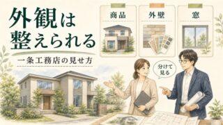 【一条工務店の外観】ダサいって本当？シリーズごとの違いとおしゃれに仕上げるコツまとめ 