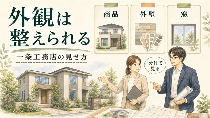 【一条工務店の外観】ダサいって本当？シリーズごとの違いとおしゃれに仕上げるコツまとめ 