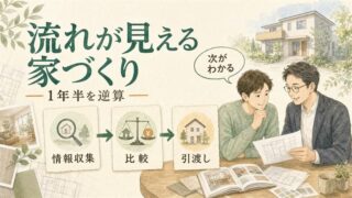 迷わず進める注文住宅の流れ｜1.5年の逆算スケジュールと準備チェックリスト 