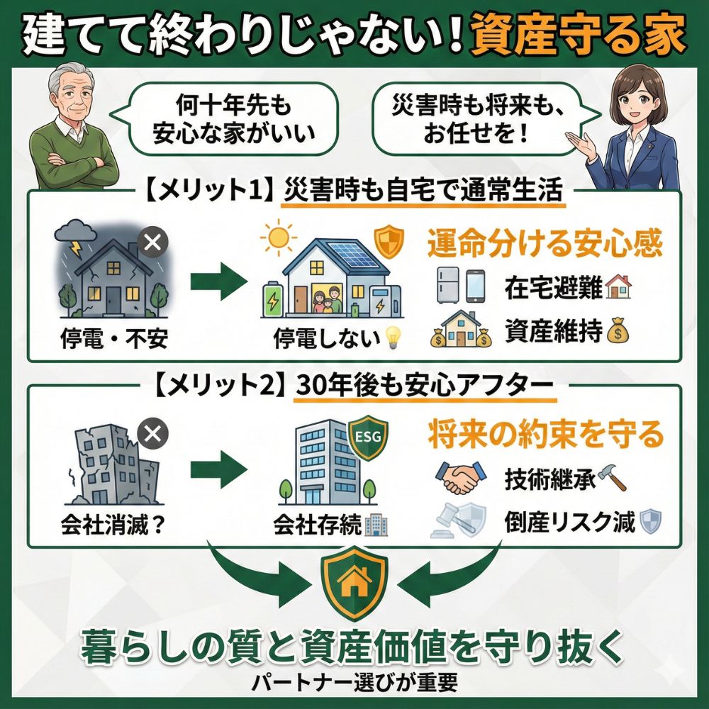 積水ハウス:災害安心と長期資産価値を守る家