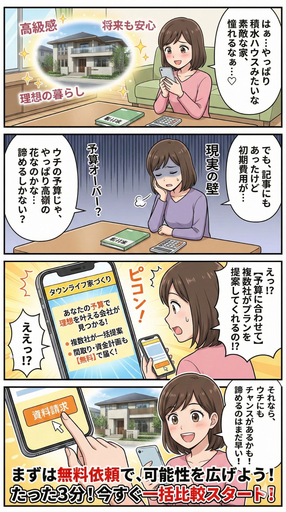 積水ハウスへの憧れと現実、予算内で理想を叶える比較サービス