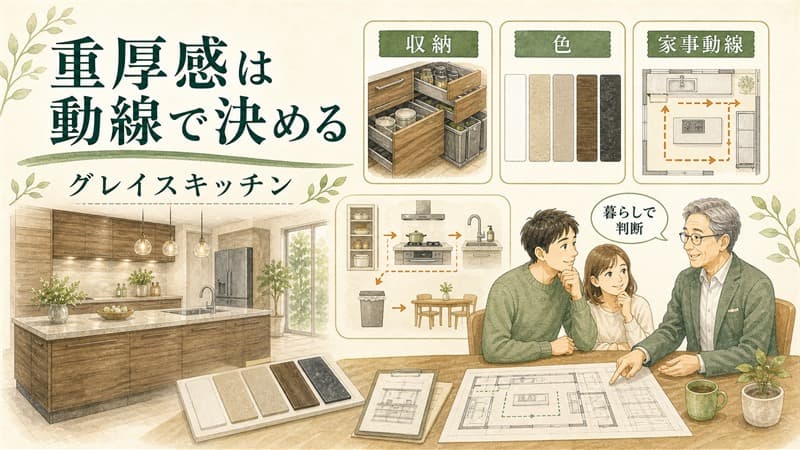 一条工務店のグレイスキッチン完全ガイド｜後悔しない選び方と費用・評判 