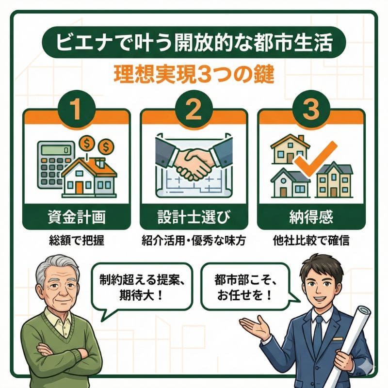 積水ハウスのビエナで理想の暮らしを実現する3つの鍵