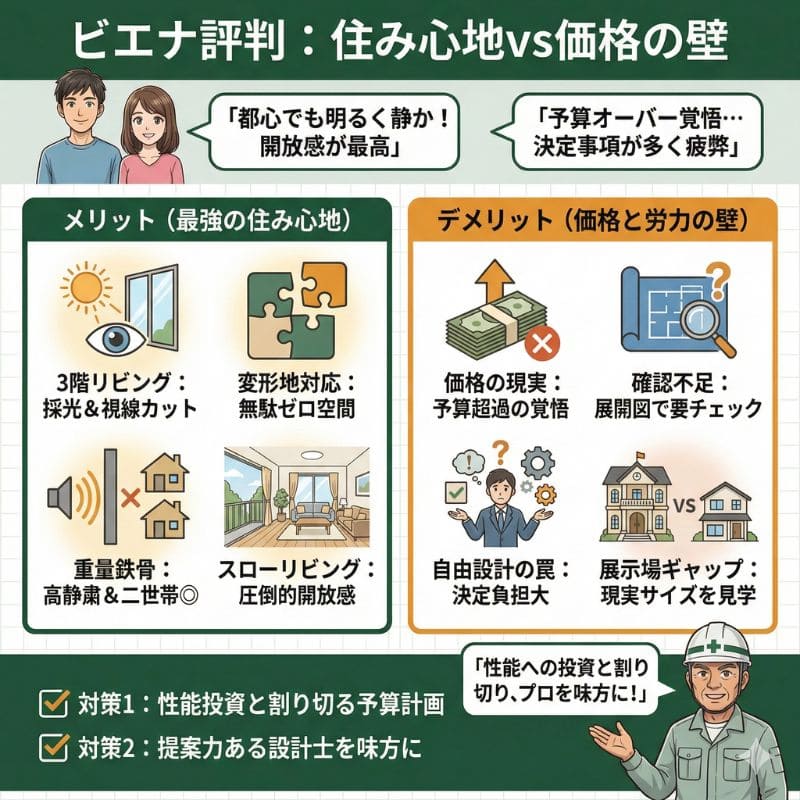 積水ハウス「ビエナ」の評判。住み心地と価格を比較解説。