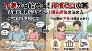 注文住宅は優先順位が鍵！要望整理で家族全員が納得する家造り 
