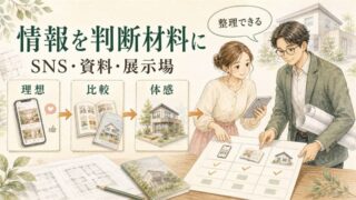 注文住宅の情報収集は何から？SNS・展示場・資料請求の使い方 