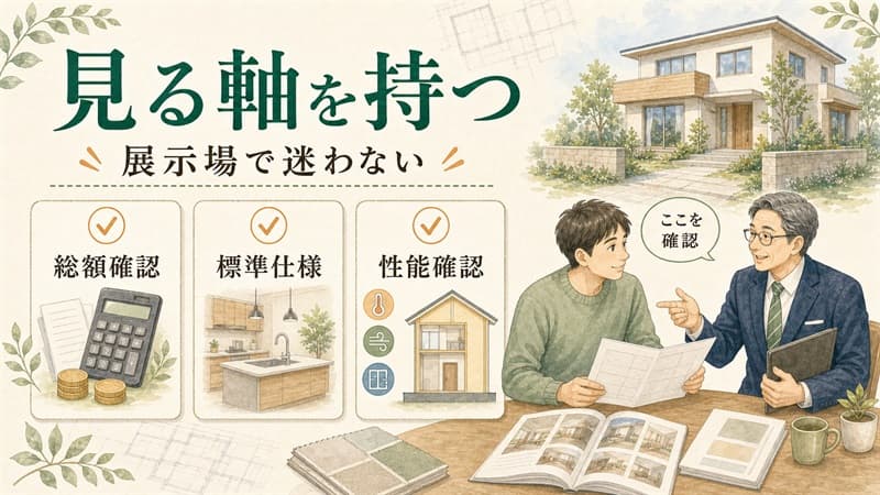 住宅展示場で何を見るべき？後悔を防ぐチェックリストと質問例を解説 