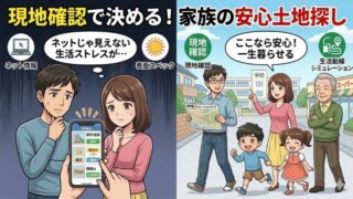 注文住宅のエリア選び｜後悔しない通勤・通学・周辺環境の確認方法 