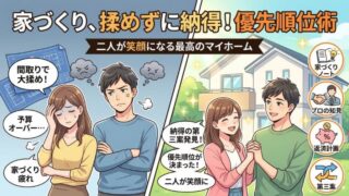 家づくりの意見対立を解決！夫婦が納得する優先順位の決め方 
