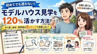 住宅展示場で何を見るべき？後悔を防ぐチェックリストと質問例を解説 