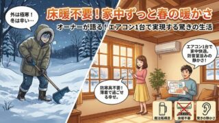 スウェーデンハウスは真冬も暖かい！防寒具が不要になる快適な住み心地と静かな暮らし 