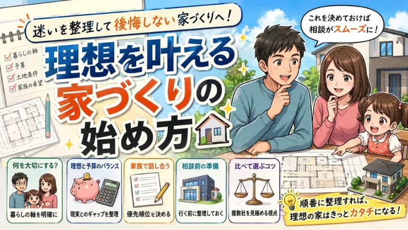 注文住宅の優先順位はどう決める？予算オーバーを防ぐ3段階の仕分け法 
