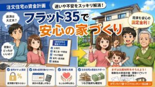 フラット35で注文住宅は安心？資金繰りとつなぎ融資の注意点 