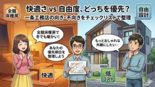 一条工務店が向いている人・向かない人｜後悔を防ぐ10項目診断 