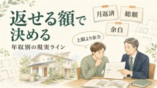 注文住宅の予算と借入可能額｜年収別に現実ラインを比較 