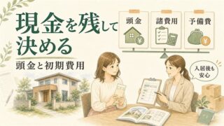 注文住宅の頭金相場と初期費用｜無理ない決め方 