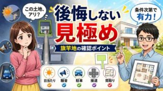 旗竿地は買っても大丈夫？メリット・デメリットと注意点 