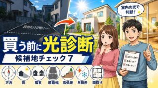注文住宅の日当たりが良い土地｜方角・影・隣家の見方 