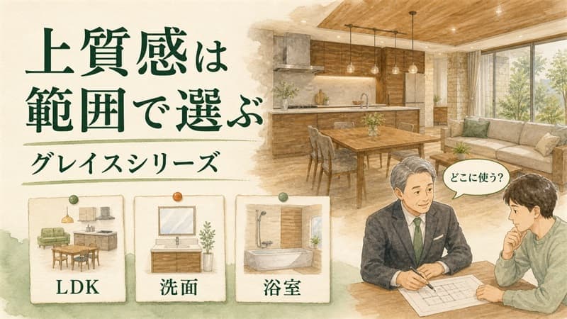 一条工務店のグレイスシリーズとは？設備と向いている人の判断軸