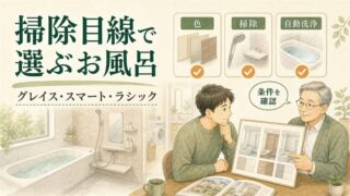 一条工務店のお風呂比較｜グレイス・ラシック・スマートの違いと選び方 