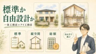 一条工務店とアイ工務店を比較｜性能と自由度で迷ったときの選び方 