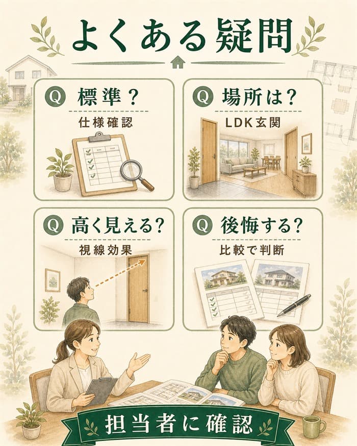 一条工務店のハイドアでよくある疑問の整理図解