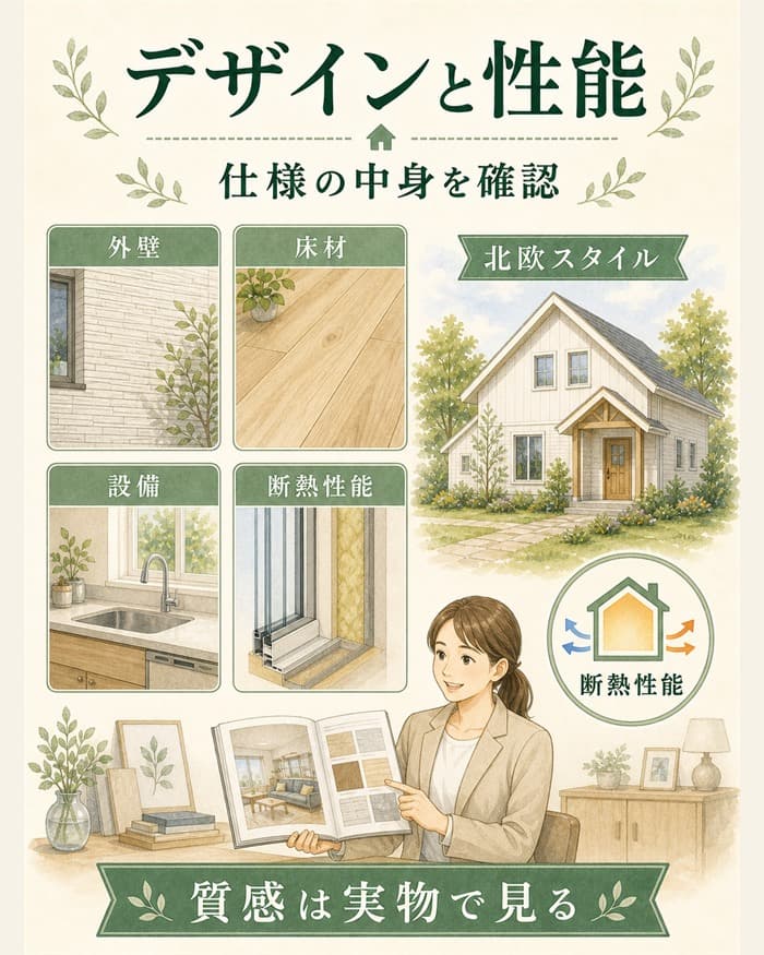 北欧デザインと性能仕様の確認ポイント