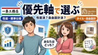 一条工務店とクレバリーホームの違い！坪単価だけで比較すると失敗理由 