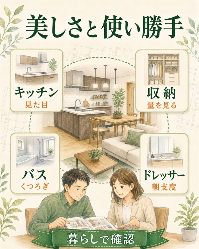 スマートシリーズの美しさと使い勝手を整理した設備図解