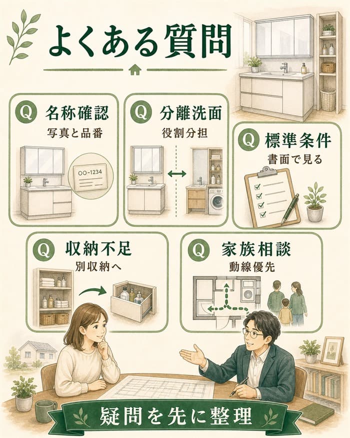 スマートドレッサーでよくある質問を整理した図解