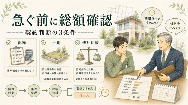 一条工務店の値上げで迷う人へ｜2026年最新の契約判断基準と総額の罠 