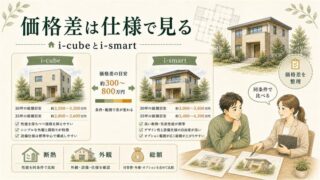 【2026】一条工務店アイキューブの坪単価と総額目安｜i-smartとの価格差 