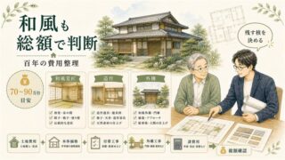 一条工務店百年の坪単価｜総額と和風費用の考え方 