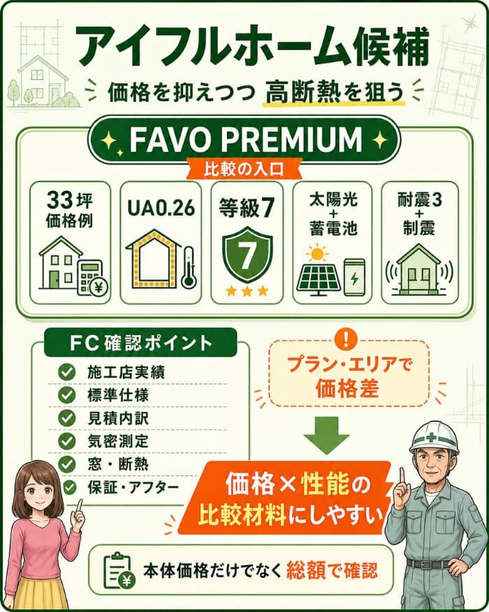 アイフルホームの性能と確認ポイントの図解